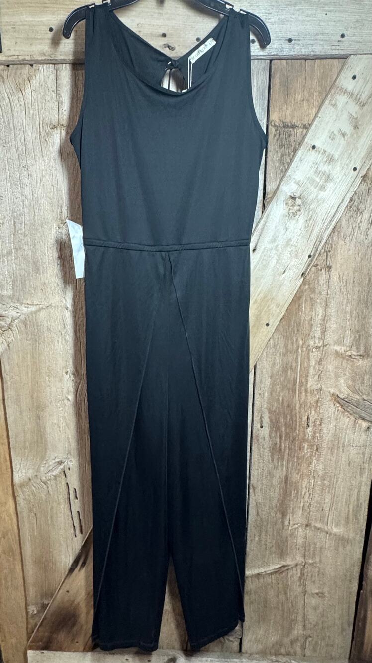 KOH KOH Womens L Sleeveless Cocktail Wide Leg One Piece Jumpsuit Romper Playsuit